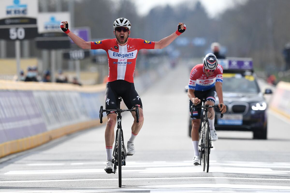 Asgreen wint de Ronde 2021 'Als er iemand sterker is, is er iemand sterker'