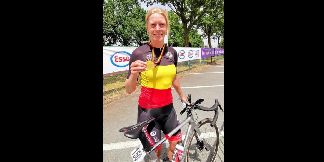 Ellen Van Loy is Belgisch kampioen op de weg