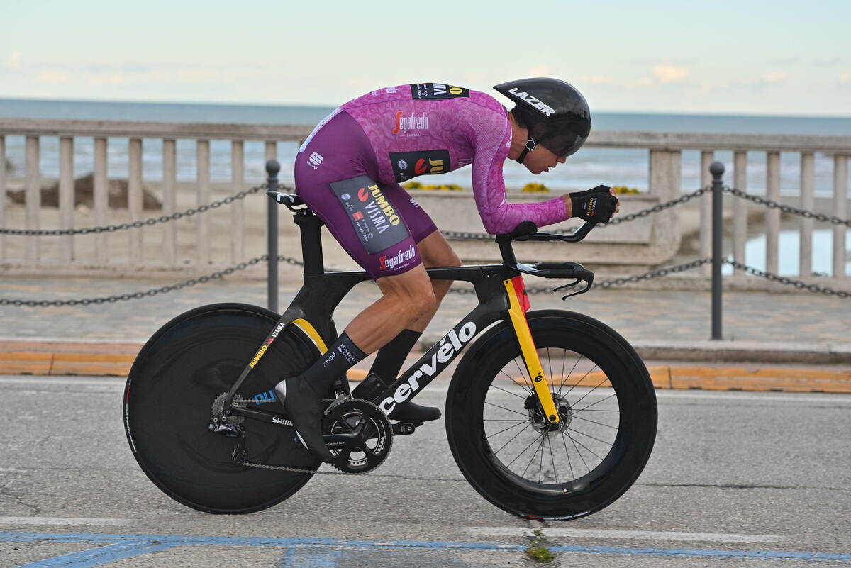 Wout van Aert wint afsluitende tijdrit Tirreno-Adriatico 2021