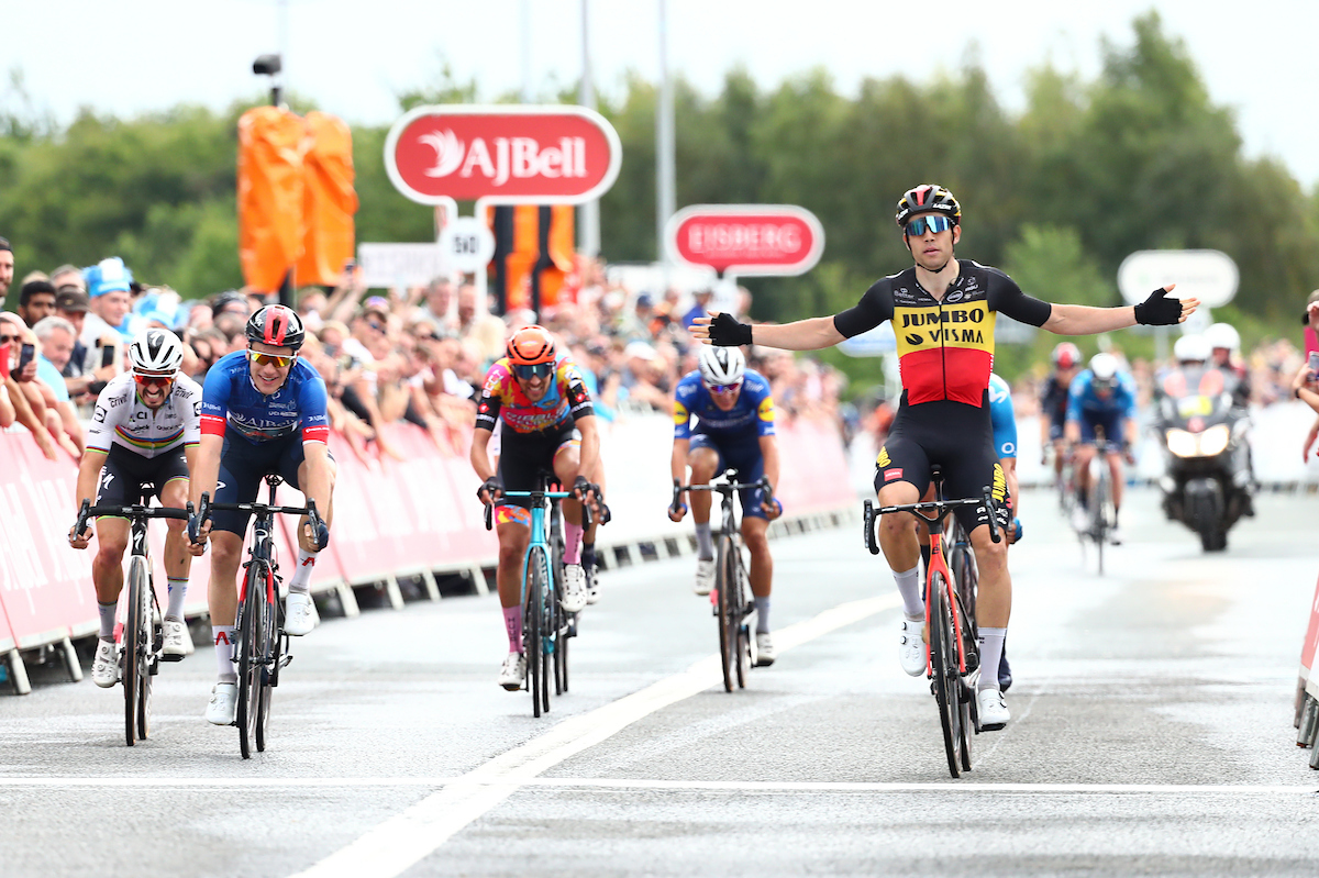 Wederom Wout van Aert in Tour of Britain > number 3