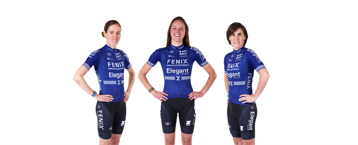 Fenix-Deceuninck in nieuw shirt naar TDF Femmes avec Zwift