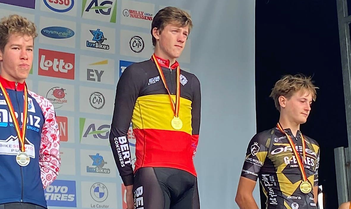 Belgische titel MTB 2O23 voor Yordi Corsus