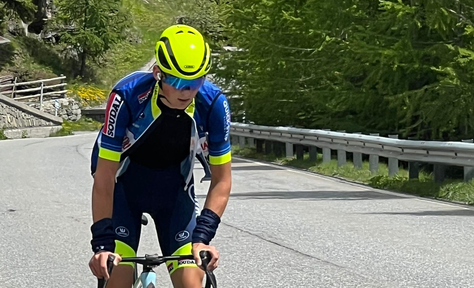 Axel van den Broek zat twaalf dagen alleen in Livigno