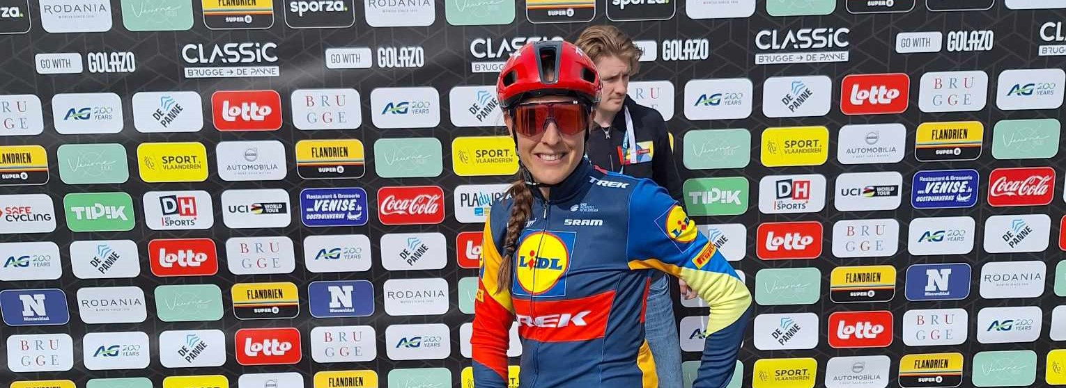 Winnares Lucinda Brand staat voor een drukke wielerzomer