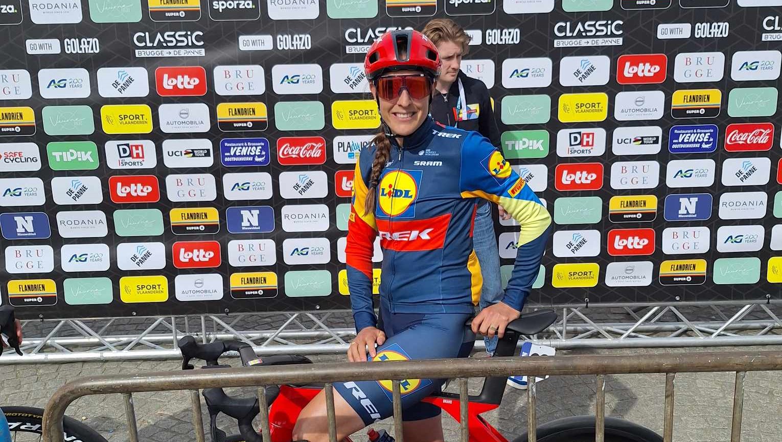 Lucinda Brand stond er meteen in Classic Brugge-De Panne