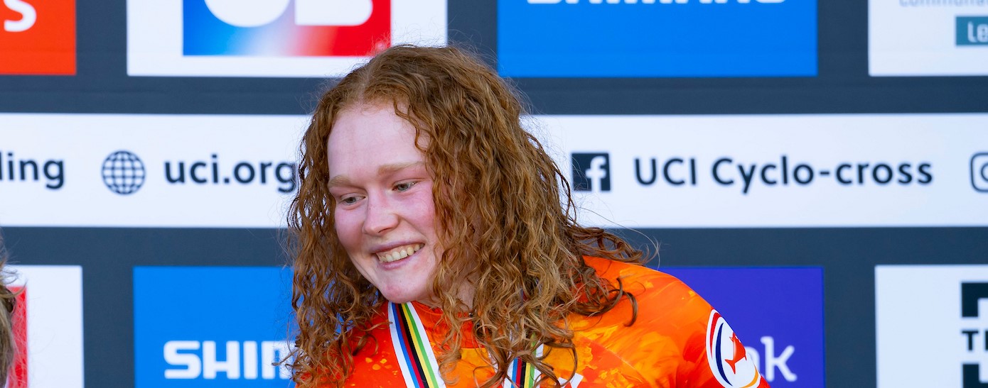 Puck Pieterse pakt ook de dubbel in Val di Sole