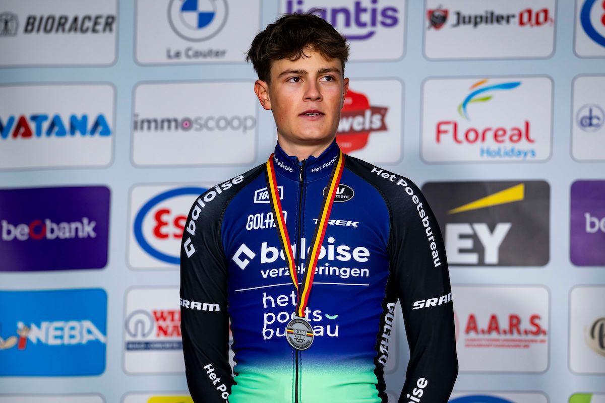 Mats Vanden Eynde is ook in de Metec Olympia’s Tour sterk op dreef