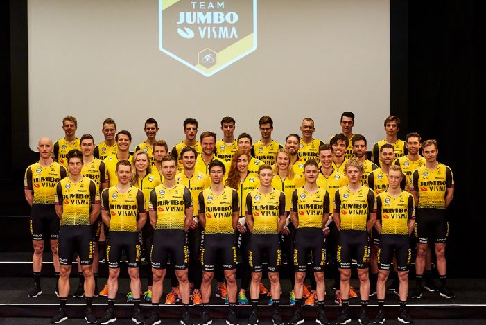 Ploegvoorstelling van Team JUMBO-VISMA