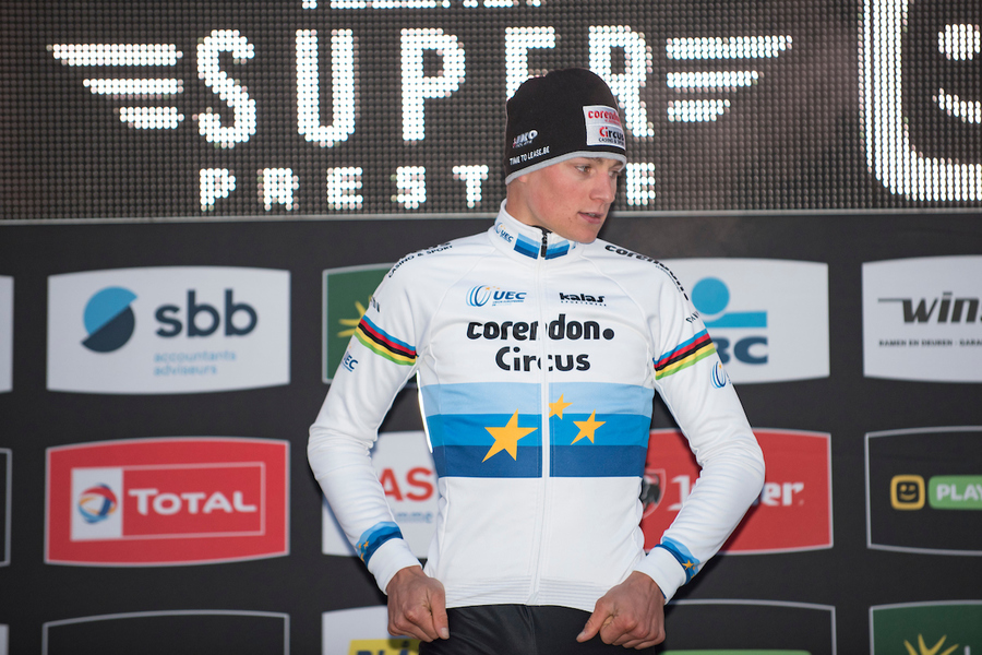 Een perfect rapport voor Mathieu van der Poel in de Superprestige