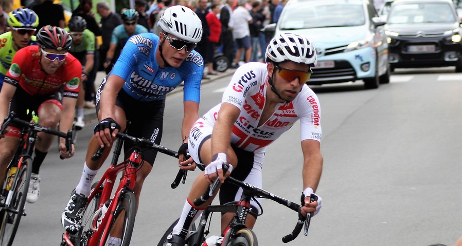 Marcel Meisen van start in Omloop het Nieuwsblad