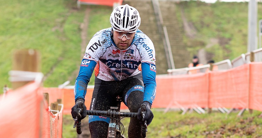 Wietse Bosmans gaat voor de hattrick in de Kasteelcross