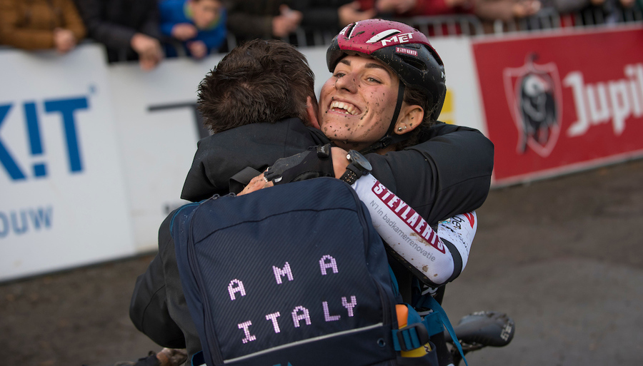 Alice Maria Arzuffi reed naar een mooie zege in Gavere