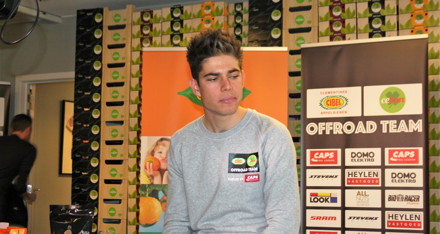 Wout van Aert rijdt deze winter voor Cibel-Cebon Offroad Team