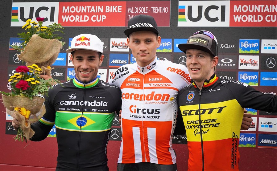 Mathieu van der Poel wint ook Short Track in Val di Sole