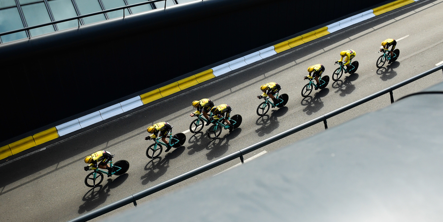 Tour de France - Het geel is van Jumbo-Visma