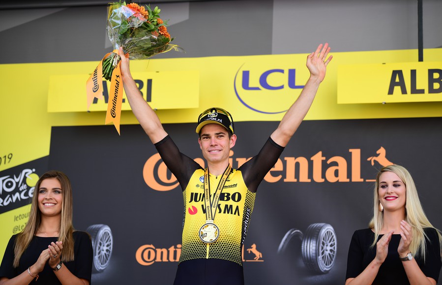 Tour de France - Wout van Aert knalde naar de zege in Albi