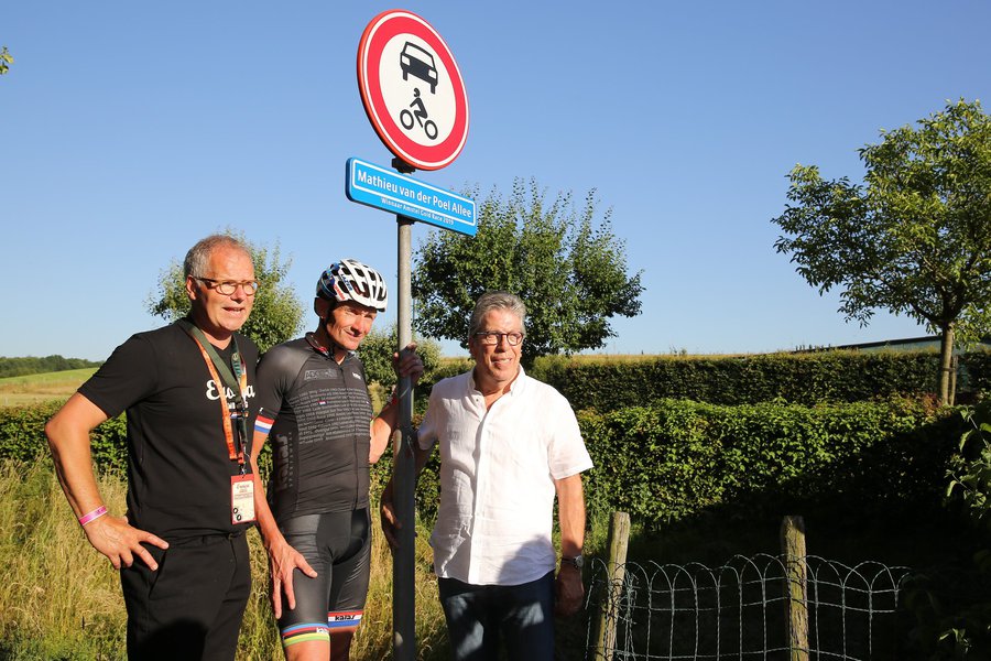 Mathieu van der Poel Allee als eerbetoon - door Eroica Limburg