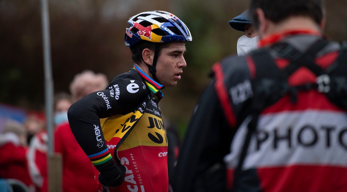 Corona houdt Wout van Aert weg van de Ronde van Vlaanderen