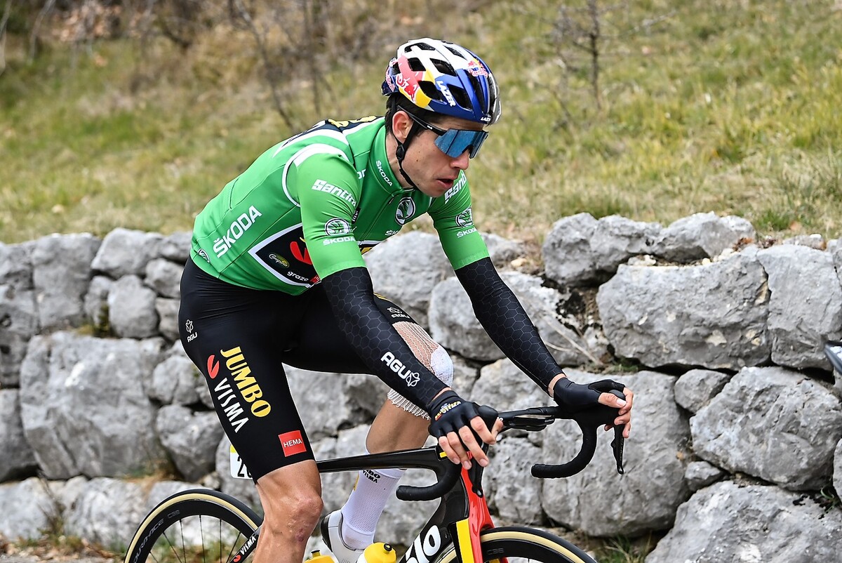 Sterke Van Aert loodst Roglic naar eindwinst in Parijs-Nice