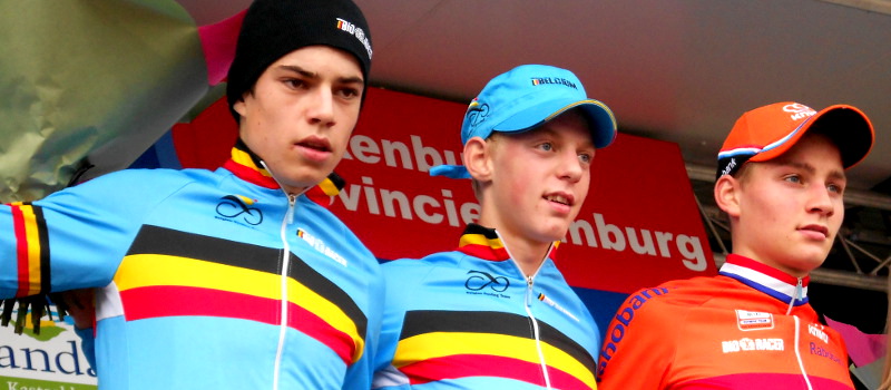 Michael Vanthourenhout houdt Van Aert en Van der Poel af