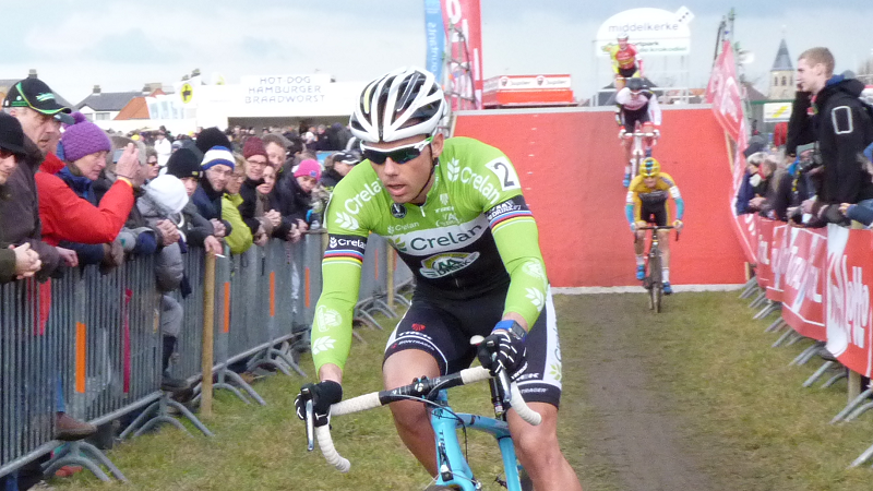 Sven Nys gaat voor de dubbel in het Sportpaleis