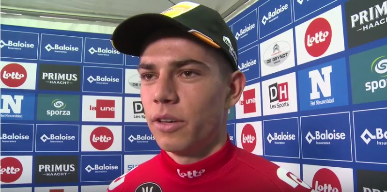 Winnaar proloog Baloise Belgium Tour: Wout van Aert! Met felicitaties van de jury