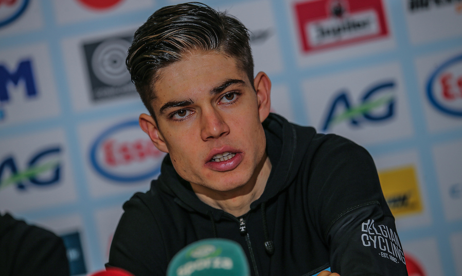 Van Aert: 'Ik hoop dat de fans het sportief houden'