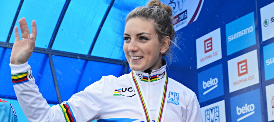 Pauline Ferrand-Prévot neemt de maat van sterke Sanne Cant