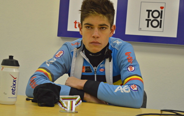 Troostprijs voor Wout van Aert: leider in de UCI-ranking