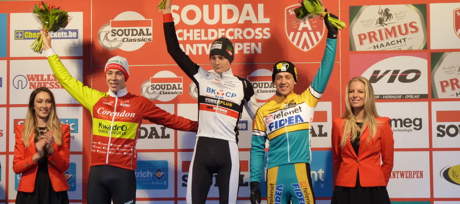 Youngsters Van der Poel en Sweeck domineren Antwerpse Scheldecross