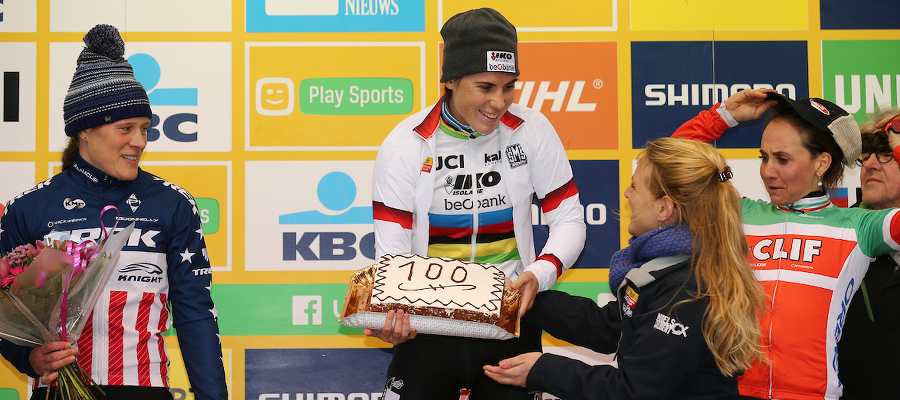 100ste zege voor Sanne Cant, momenteel de beste veldrijdster ter wereld