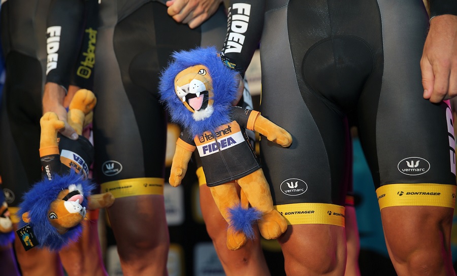 Telenet Fidea Lions leiden DVV Team Trofee