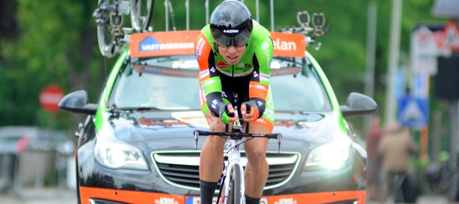 Veldritkampioenen Van Aert en Van der Haar in ZLM Toer