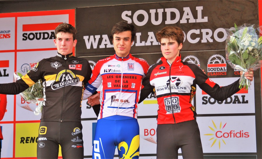 Fransman Florian Richard Andrade wint bij juniores in Sint-Niklaas