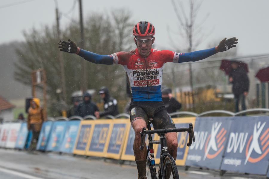 IJskoude regen en wind kunnen Ryan Kamp niet stoppen