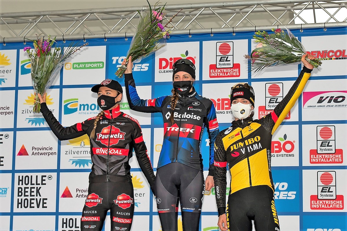 Vos pakt podiumplaats voor nieuw damesteam Jumbo-Visma