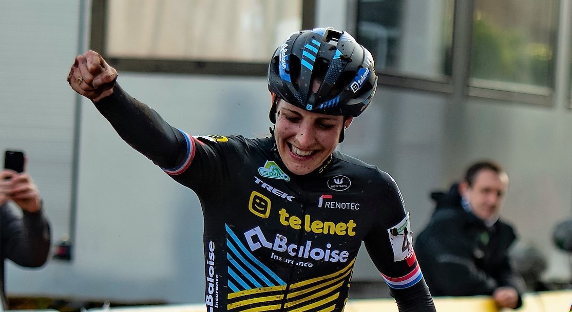 Lucinda Brand blijft winnen