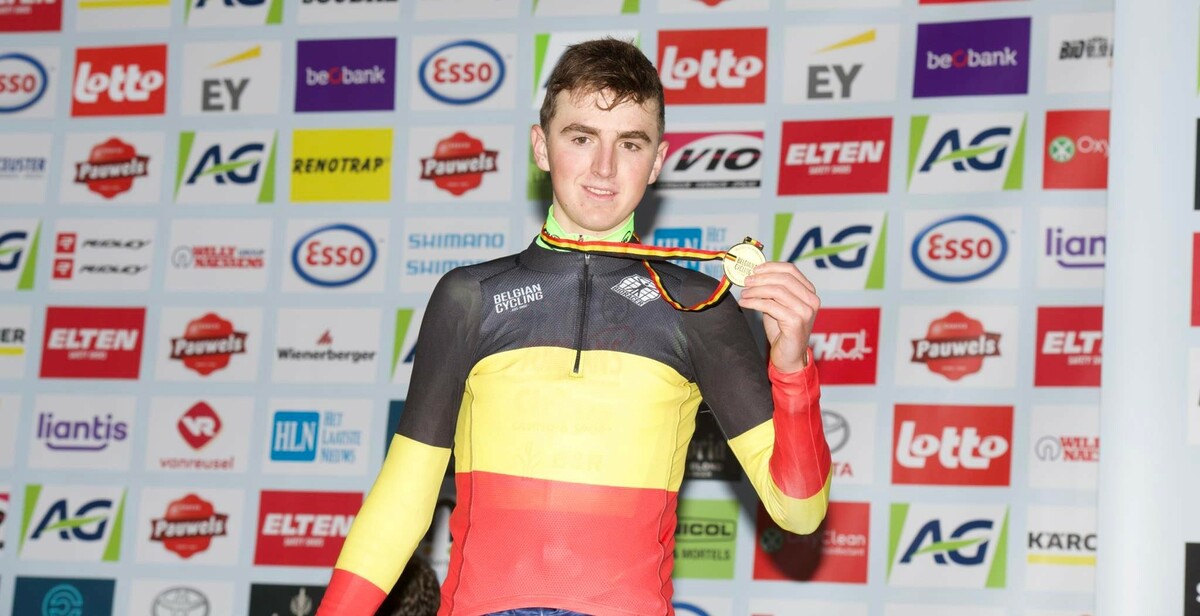 Emiel Verstrynge is de nieuwe Belgische beloftenkampioen