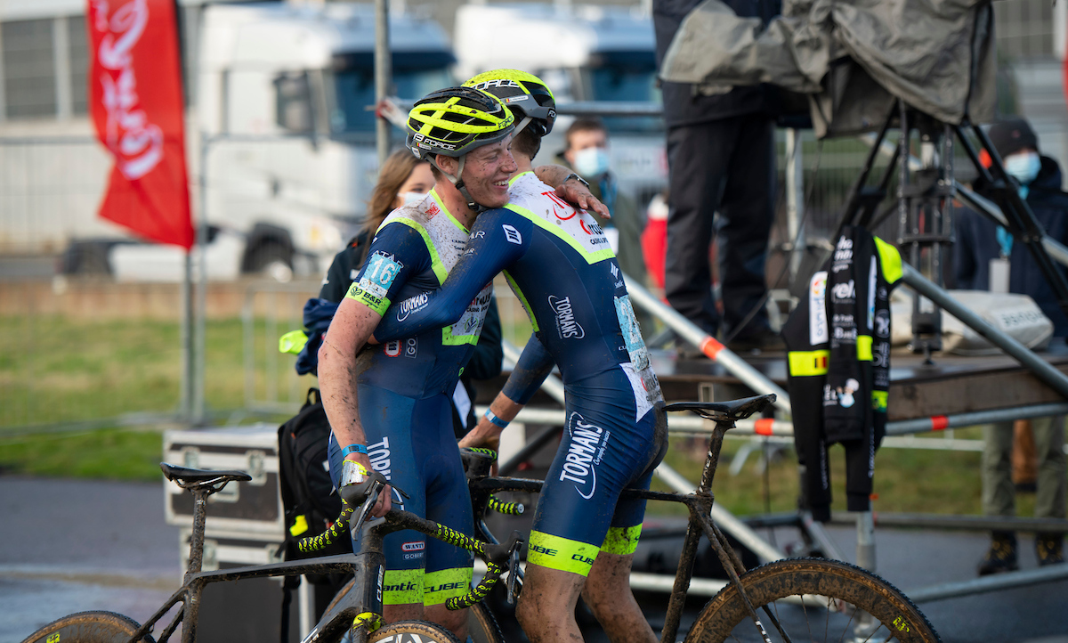 Beloften Tormans CX Team scoren in Koksijde