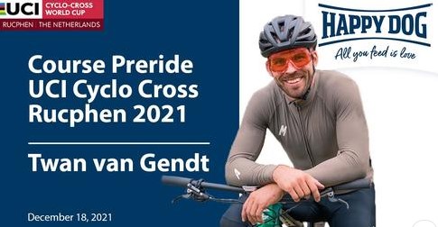 Twan van Gendt verkende 't parcours WB-manche Rucphen