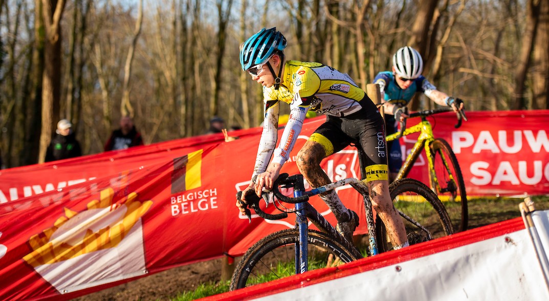 Giel Lejeune is tevreden met het zilver