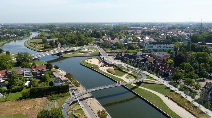 Urban Cross in Kortrijk in tegenovergestelde richting