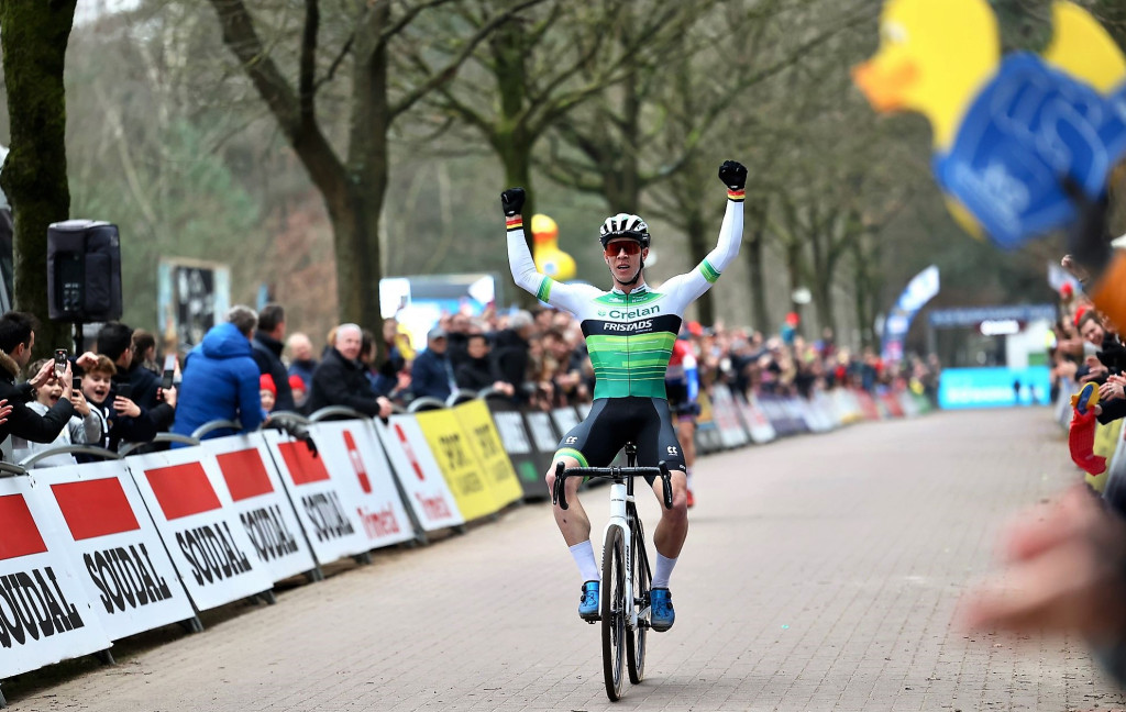 Laurens Sweeck wint in Lille