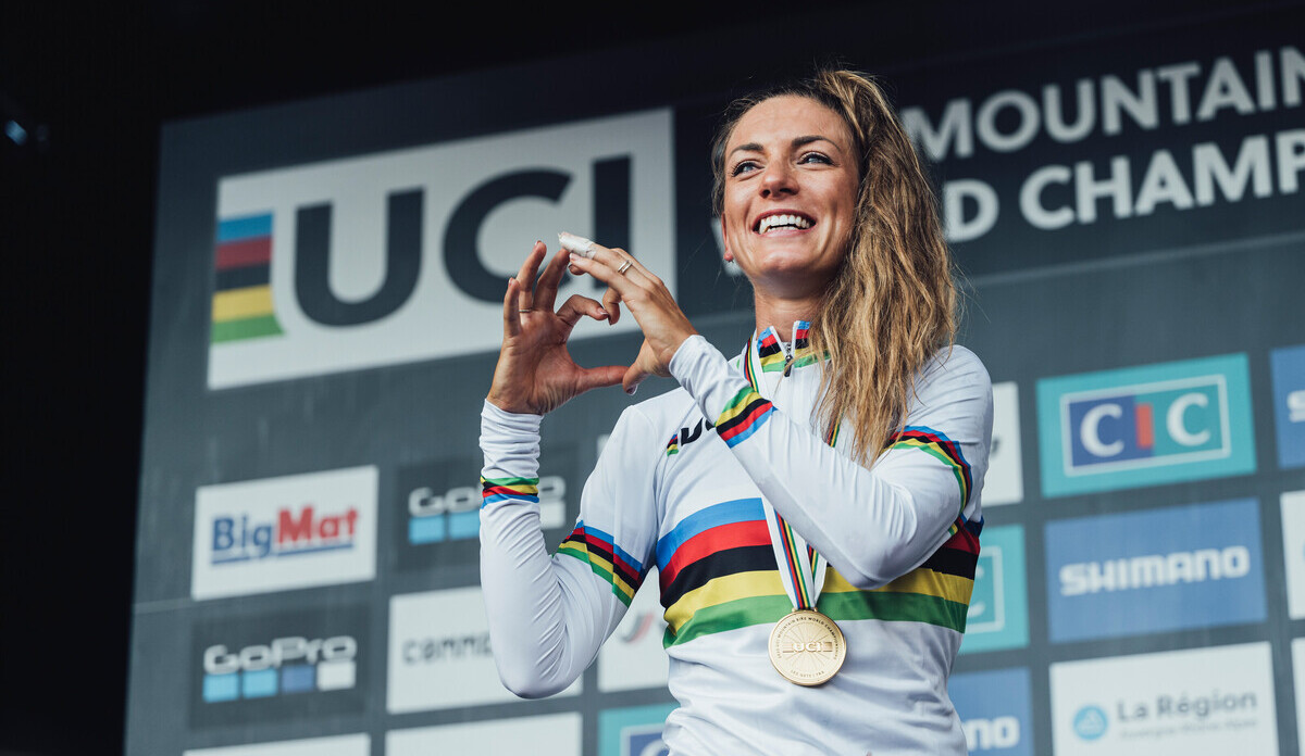 Pauline Ferrand-Prévot in de Koppenbergcross