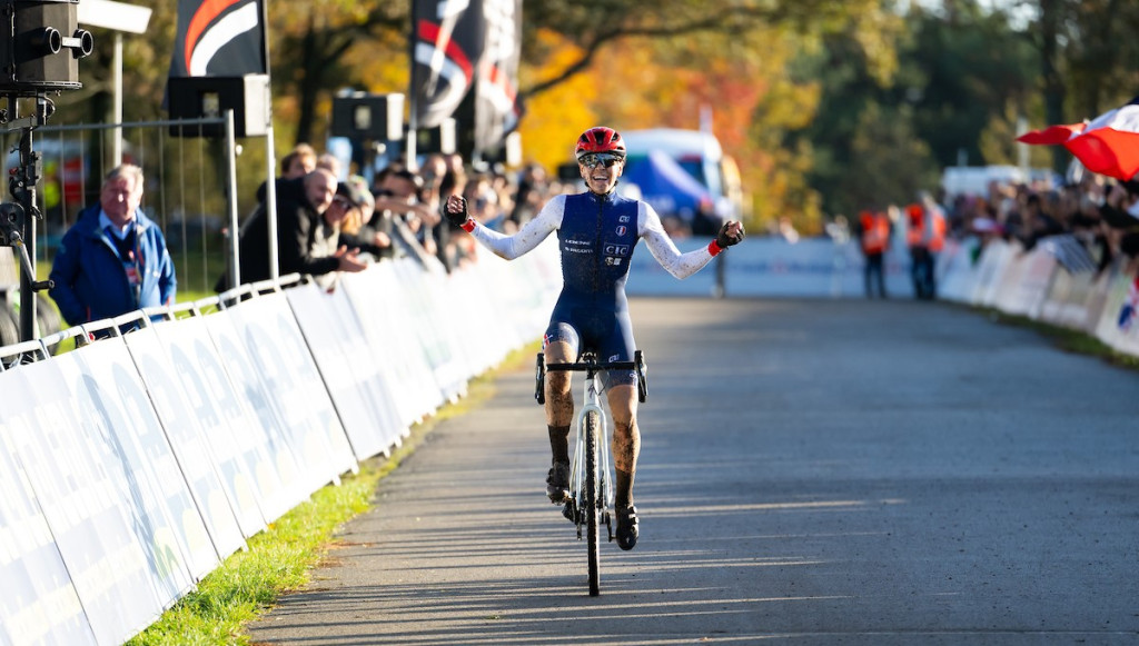 Célia Gery opent met Europese veldrittitel voor thuisland