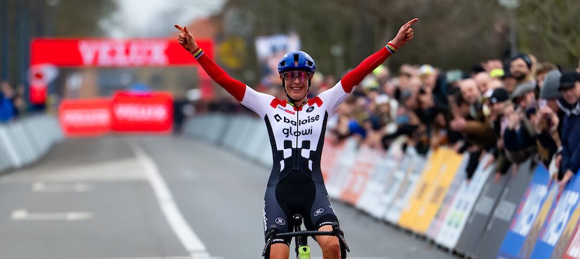 Wederom een knappe zege voor Lucinda Brand