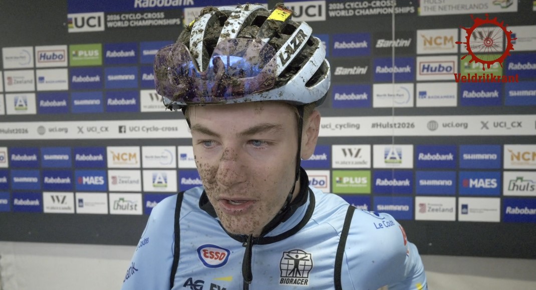 Lars Corsus finishte als 14de op het WK junioren heren