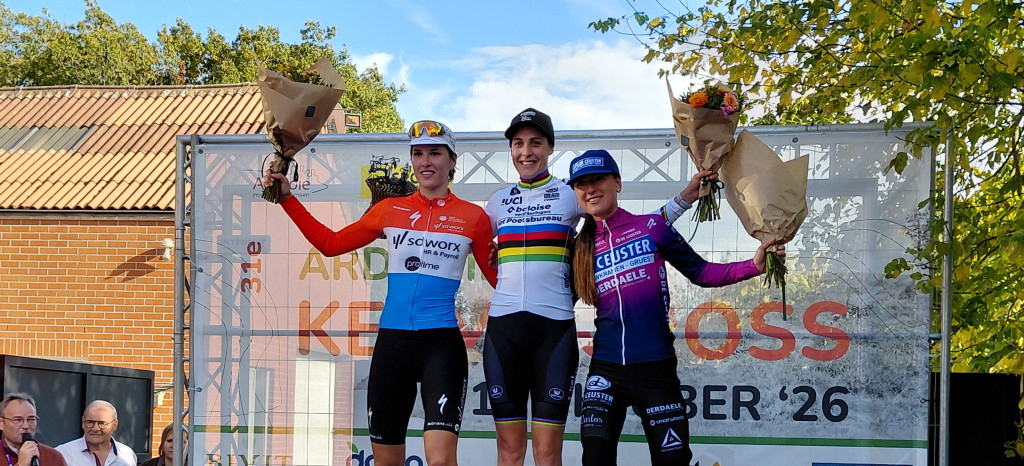 Lucinda Brand soleert naar 2de zege in Ardooie