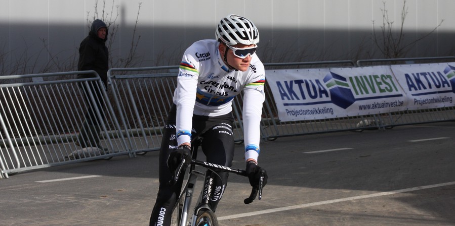 Mathieu Van der Poel niet van start in Puivelde Koerse