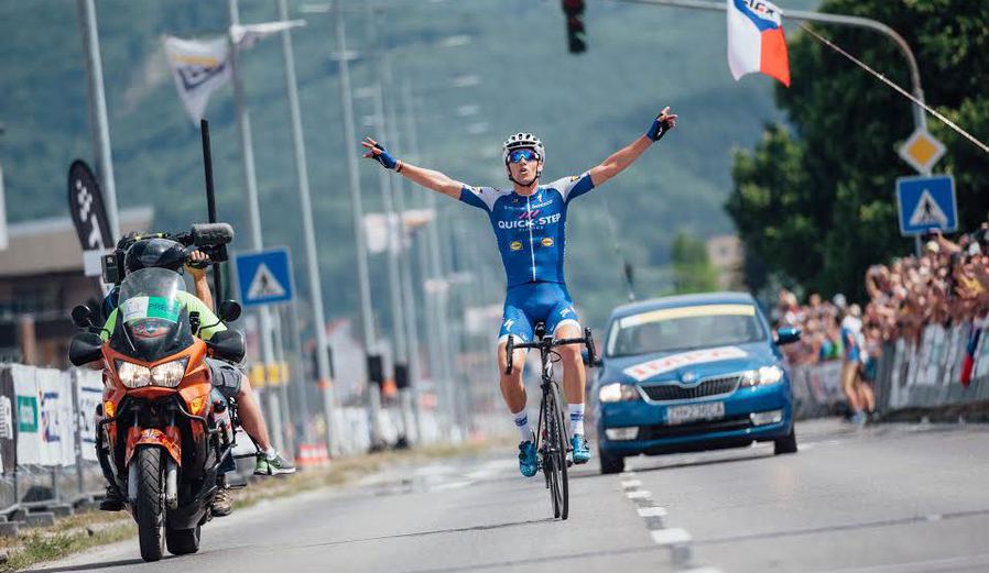 Zdenek Stybar soleert naar zijn 2de nationale titel op de weg